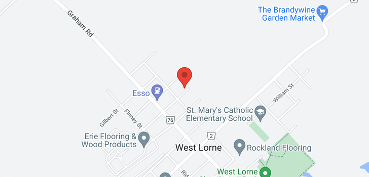 map of 102 - 598 WADE AVE W